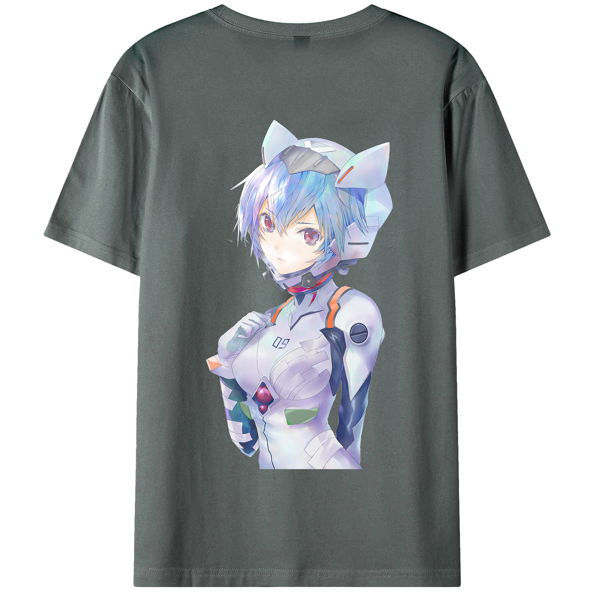 （画像用） EVA 新世紀エヴァンゲリオン 綿100％半袖Tシャツ（背面プリント）